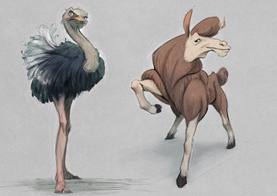 Character Design Animals