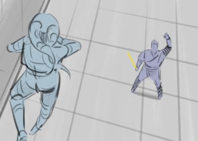 SW DUEL Storyboard Panel 088