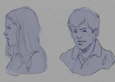 YATAY Character Design Sketch 03